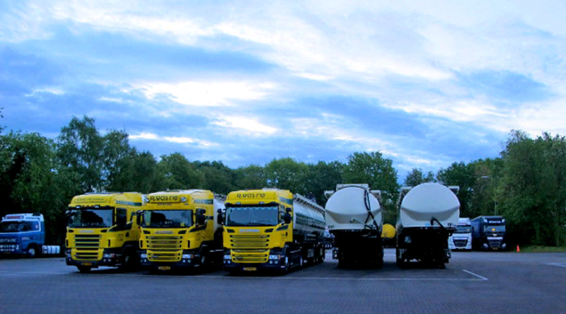 российские дальнобойщики в Европе